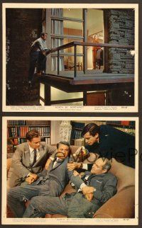 5c262 NORTH BY NORTHWEST 4 color 8x10 stills '59 Cary Grant, Eva Marie Saint, Hitchcock classic!