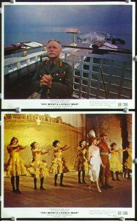 5c021 OH WHAT A LOVELY WAR 12 color 8x10 stills '69 Richard Attenborough World War II musical!