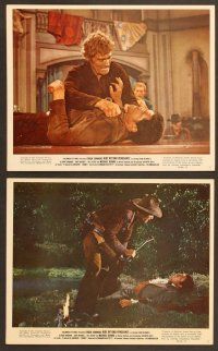 5c130 RIDE BEYOND VENGEANCE 8 color 8x10 stills '66 Chuck Connors, new giant of western adventure!