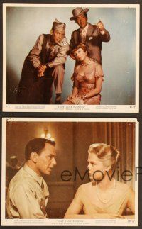 5c271 SOME CAME RUNNING 4 color 8x10 stills '59 Frank Sinatra, Dean Martin, Shirley MacLaine
