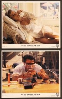 5c156 SPECIALIST 8 color 8x10 stills '94 Sylvester Stallone, Sharon Stone, James Woods!