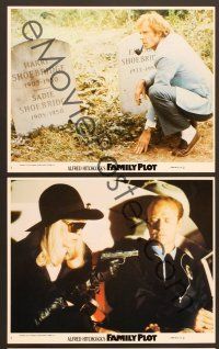 5c310 FAMILY PLOT 3 8x10 mini LCs '76 from the mind of devious Hitchcock, Karen Black, Bruce Dern!