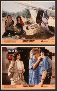 5c071 HANKY PANKY 8 8x10 mini LCs '82 Sidney Poitier directed, Gene Wilder & Gilda Radner!
