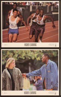 5c078 HIGHER LEARNING 8 int'l 8x10 mini LCs '95 Omar Epps, Kristy Swanson, Rappaport, Connelly!