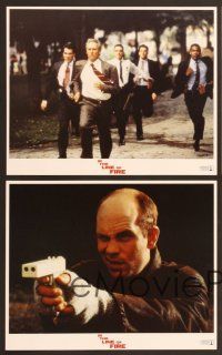 5c212 IN THE LINE OF FIRE 7 int'l 8x10 mini LCs '93 Clint Eastwood as Secret Service bodyguard!