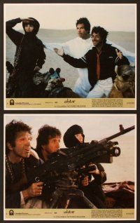 5c103 ISHTAR 8 8x10 mini LCs '87 Warren Beatty & Dustin Hoffman in desert w/pretty Isabelle Adjani!