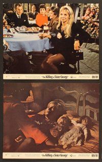 5c213 KILLING OF SISTER GEORGE 7 color 8x10 stills '69 Susannah York, Robert Aldrich!