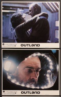 5c125 OUTLAND 8 8x10 mini LCs '81 Sean Connery is the only law on Jupiter, Peter Boyle!