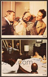 5c268 SCORPIO 4 8x10 mini LCs '73 Burt Lancaster, Alain Delon, the most incredible manhunt!
