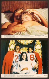 5c133 SEMI-TOUGH 8 8x10 mini LCs '77 Burt Reynolds, Kris Kristofferson, Jill Clayburgh, football!