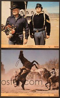 5c272 SOMETHING BIG 4 8x10 mini LCs '71 Dean Martin & Brian Keith in a swinging western!