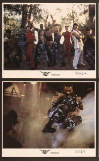 5c169 STREET FIGHTER 8 int'l 8x10 mini LCs '94 Jean-Claude Van Damme, Raul Julia in his final role!