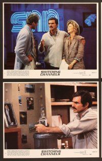 5c178 SWITCHING CHANNELS 8 8x10 mini LCs '88 Kathleen Turner, Burt Reynolds, & Christopher Reeve!