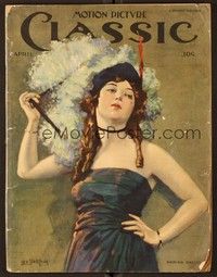 5d076 MOTION PICTURE CLASSIC magazine April 1921 art of Marion Davies by Leo Sielke Jr.!
