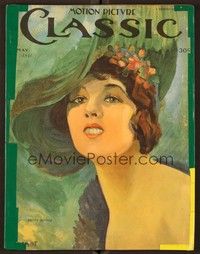 5d077 MOTION PICTURE CLASSIC magazine May 1921 art of Betty Blythe by Leo Sielke Jr.!