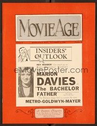 5d050 MOVIE AGE exhibitor magazine November 11, 1930 Marion Davies in The Bachelor Father!