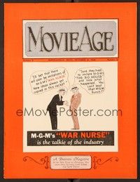 5d048 MOVIE AGE exhibitor magazine Oct 21, 1930 selling All Quiet on the Western Front to gals!