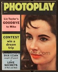 5d113 PHOTOPLAY magazine June 1958 Elizabeth Taylor from Raintree County by Gunther!