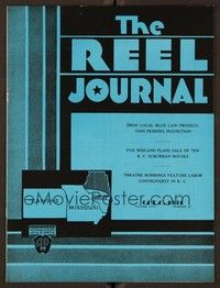 5d056 REEL JOURNAL exhibitor magazine October 6, 1931 six Knute Rockne football films from RKO!