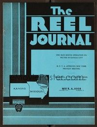 5d052 REEL JOURNAL exhibitor magazine September 1, 1931 Richard Talmadge ace of screen daredevils!