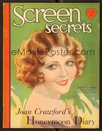 5d064 SCREEN SECRETS magazine March 1930 art of beautiful Nancy Carroll by Edwin Bower Hesser!