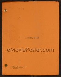 5d281 SEDUCTION OF JOE TYNAN revised draft script March 15, 1978, screenplay by Alan Alda!