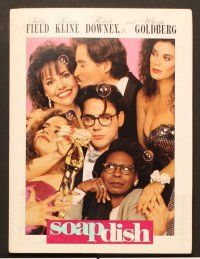 5d239 SOAPDISH presskit '91 Sally Field, Kevin Kline, Robert Downey Jr., Whoopi Goldberg!