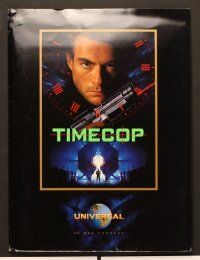 5d241 TIMECOP presskit '94 Jean-Claude Van Damme still has time to save his dead wife!