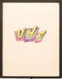 5d244 UHF presskit '89 great wacky Weird Al Yankovic images, Michael Richards, Victoria Jackson!