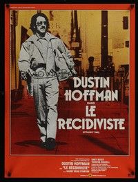 5e435 STRAIGHT TIME French 23x32 '78 Dustin Hoffman, Theresa Russell, don't let him get caught!