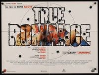 5e498 TRUE ROMANCE horizontal French 15x21 '93 Christian Slater, Arquette, written by Tarantino!