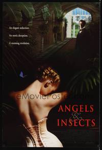 5f041 ANGELS & INSECTS int'l 1sh '95 great sexy image of Patsy Kensit in corset!