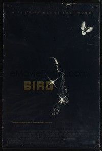 5f100 BIRD 1sh '88 directed by Clint Eastwood, biography of jazz legend Charlie Parker!
