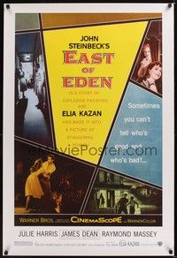 5f181 EAST OF EDEN DS 1sh R05 first James Dean, John Steinbeck, directed by Elia Kazan!
