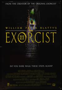 5f192 EXORCIST III DS 1sh '90 George C. Scott starring in William Peter Blatty sequel!