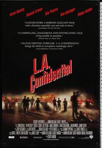 5f363 L.A. CONFIDENTIAL DS 1sh '97 Kevin Spacey, Russell Crowe, Danny DeVito, Kim Basinger