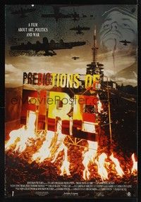 5f489 PREDICTIONS OF FIRE arthouse 1sh '96 Michael Benson's Prerokbe Ognja, wild image!