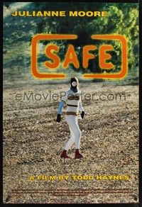 5f531 SAFE 1sh '95 Todd Haynes, Julianne Moore, strange image!