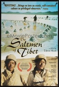 5f532 SALTMEN OF TIBET arthouse 1sh '97 Ulrike Koch's Die Salzmanner von Tibet, documentary!