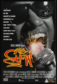 5f563 SHOW DS 1sh '95 Dr Dre, hip-hop rap documentary!