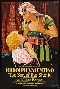 5f004 SON OF THE SHEIK S2 recreation 1sh 2000 Rudolph Valentino, the world's greatest screen lover!