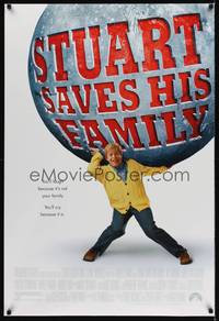 5f623 STUART SAVES HIS FAMILY DS 1sh '95 directed by Harold Ramis, Al Franken from SNL!