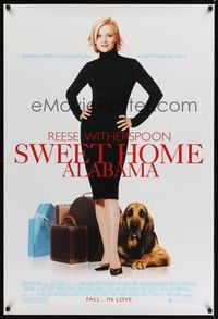 5f634 SWEET HOME ALABAMA advance DS 1sh '02 full-length sexy Reese Witherspoon!