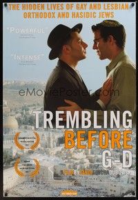 5f680 TREMBLING BEFORE G-D DS arthouse 1sh '01 Sandi Simcha Dubowski, gay & lesbian Hasidic!