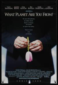 5f720 WHAT PLANET ARE YOU FROM advance DS 1sh '00 Garry Shandling, Annette Bening, Greg Kinnear!