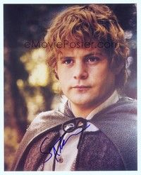 5g288 SEAN ASTIN signed color 8x10 REPRO still '00s portrait as Sam from Lord of the Rings!