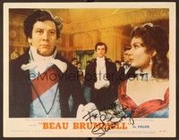 5g023 BEAU BRUMMELL signed LC #8 '54 by Stewart Granger, who's watching fat Peter Ustinov!