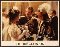 5g050 JUNGLE BOOK signed LC '94 by Jason Scott Lee, who's wearing a turban at a dress ball!