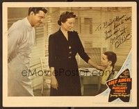 5g053 LOST ANGEL signed LC '44 by Margaret O'Brien, who's with doctor James Craig!