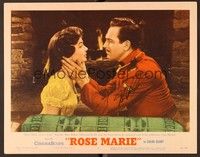 5g067 ROSE MARIE signed LC #7 '54 by Canadian Mountie Howard Keel, close up with Ann Blyth!